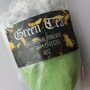 Green Tea Bath Bomb Powder